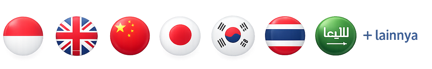 25+ Languages Supported